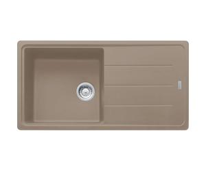 Franke Basis - Évier en fragranit BFG 611, 97x50 cm, huître 114.0494.758