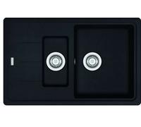 Franke Basis - Évier en fragranit BFG 651-78, 78x50 cm, noir mat 114.0661.514