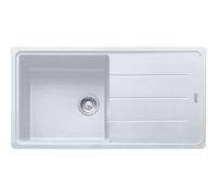 Franke Basis - Évier en fragranite BFG 611, 97x50 cm, blanc artic 114.0285.303