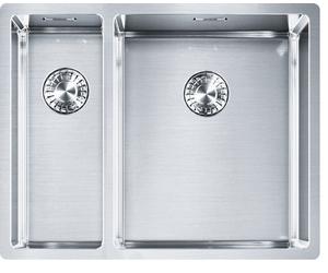 Franke Box BXX 160-34-16 Bouton-pression Rond Aspect Inox