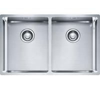Franke Box évier en acier inoxydable 74x45 cm acier 127.0370.188