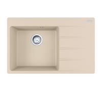 Franke Centro - Évier en fragranit CNG 611-78 TL/2, 78x50 cm, sable moucheté 114.0637.514