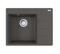 Franke Centro - Evier en fragranite CNG 611-62 TL/2, 62x50 cm, gris ardoise 114.0713.949