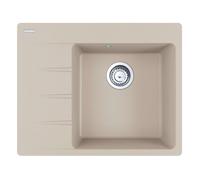 Franke Centro - Evier en fragranite CNG 611-62 TL/7, 62x50 cm, sahara 114.0637.163