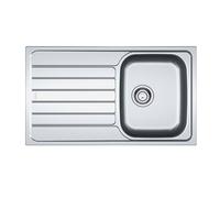 Franke Évier à encastrer Spark SKX611-86 45 cm Inox lisse avec siphon 006099