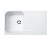 Evier kite blanc 86x50-1 cuve
