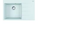 Franke Évier Fragranit CNG 611-78 A Glacier Bouton En Acier Inoxydable