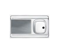 Franke Évier MAN711 inox 1 bac réversible 100 x 60 cm