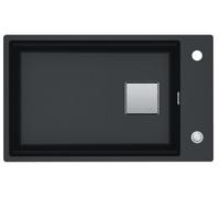 Franke Evier sous plan Kubus 2 KNG 110-62 Fragranit+ Black Matt
