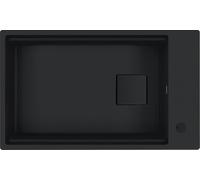 Franke Evier sous plan Kubus 2 KNG 110-62 Fragranit+ Black Matt - Black Collection