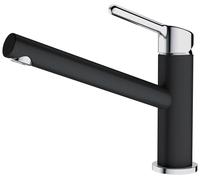 Franke Orbit - Mitigeur d'évier FC 3054.901, chrome / noir mat 115.0659.964