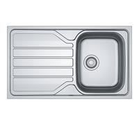Franke Flash FLN611-86 Inox Lisse Manu Inox Lisse