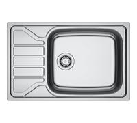 Franke Flash FLN611-XLC Inox Lisse Manu Inox Lisse