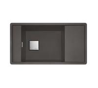 Franke Fresno - Evier en fragranite FSG 611-88, 88x50 cm, gris ardoise 114.0720.013