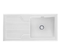 Franke - Galissia Gak 611 Céramique - 1010 X 515 X 200 Mm - Blanc Uni - Sous-meuble 80 Cm