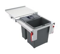 Franke Garbo poubelle 48 l acier-gris 121.0200.692