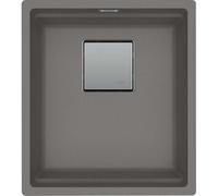Franke Kubus 2 - Évier en fragranit KNG 110-37, 41x46 cm, pierre grise 125.0671.880