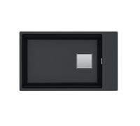 Franke Kubus 2 - Évier en fragranit KNG 110-62, 76x46 cm, onyx 125.0512.515