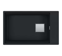 Franke Kubus 2 - Évier en Fragranite KNG 110-62, 76x46 cm, noir mat 125.0627.321