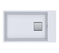 Franke Kubus 2 Pro - Évier en fragranit KNG PRO 110-62, blanc glace 125.0747.714