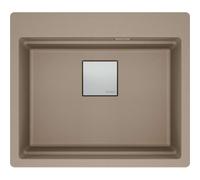 Franke Kubus 2 Pro - Évier en fragranit KNG PRO 610-53, cachemire 114.0749.422