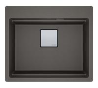 Franke Kubus 2 Pro - Evier en fragranite KNG PRO 610-53, gris ardoise 114.0749.389