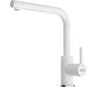 Mitigeur d'évier - Franke LINA L (115.0728.479) - Blanc - Laiton - Hauteur 28 4 cm