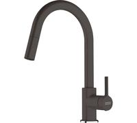 Franke Lina - Mitigeur d'évier FC 6051.088 avec bec extractible, gris ardoise 115.0747.508