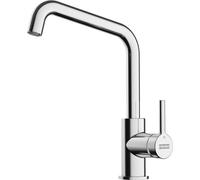 Franke LINA U, Standard, Chrome, Laiton, Mitigeur à levier, Autoretour, 3,5 cm