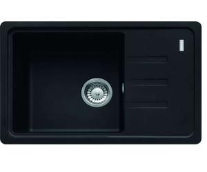 Franke Malta - Évier en fragranit BSG 611-62, 62x44 cm, noir mat 114.0661.515