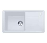 Franke Malta - Évier en fragranit BSG 611-78/39, 78x44 cm, blanc artic 114.0440.907