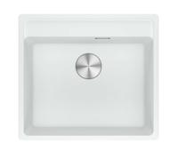 Franke Maris - Évier en fragranit MRG 610-52 RTL, 56x51 cm, blanc artic 114.0661.387