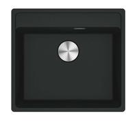 Franke Maris - Évier en fragranit MRG 610-52 RTL, 56x51 cm, noir mat 114.0661.384