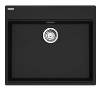Franke Maris - Évier en fragranit MRG 610-60 CARE, 64x56 cm, noir mat 114.0729.484