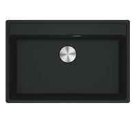 Franke Maris - Évier en fragranit MRG 610-72 RTL, 76x51 cm, noir mat 114.0738.548