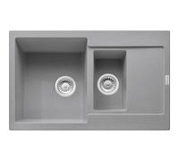 Franke Maris - Évier en fragranit MRG 651-78, 78x50 cm, pierre gris 114.0285.340