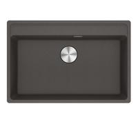 Franke Maris - Evier en fragranite MRG 610-72 RTL, 76x51 cm, gris ardoise 114.0738.571