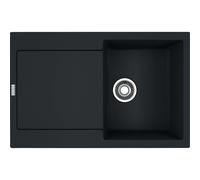 Franke Maris - Évier en Fragranite MRG 611, 78x50 cm, noir mat 114.0637.576