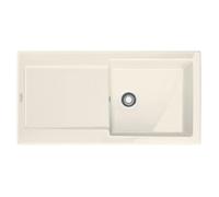 Franke Maris MRK 611-100, Lavabo de comptoir, Rectangulaire, Céramique, Beige, 1 cuve, Rectangulaire