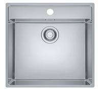 Franke Maris MRX 210.50 évier avec surface pour trou de robinet à fleur de plan 53x51cm 1270527794