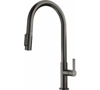 Franke Maris Slim Clear Water J Pull-Out mitigeur de cuisine sur pied anthracite 120.0736.603