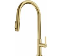 Franke Maris Slim Clear Water J Pull-Out mitigeur de cuisine sur pied or/vieil or 120.0736.601