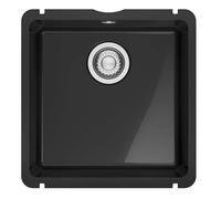 Franke Mythos - Évier en céramique KXK 110-41, 45x45 cm, Onyx 126.0735.181