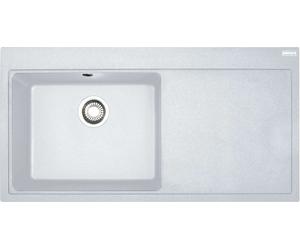 Franke Mythos - Évier en fragranit MTG 611/2, 100x52 cm, blanc artic 114.0150.003