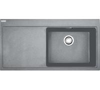 Franke Mythos - Évier en granit MTG 611/7, 100x52 cm, pierre gris 114.0150.014