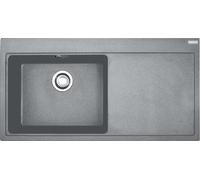 Franke Mythos - Évier en granite MTG 611/2, 100x52 cm, pierre grise 114.0150.007