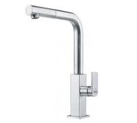 Franke Mitigeur d’évier Mythos FC 7853 – embout extractible, douchette monojet, inox 115.0547.853