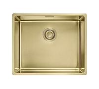 Franke Mythos Masterpiece BXM 210/110-50 Gold - Évier en acier inoxydable 127.0662.540