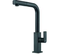 Franke Mythos - Mitigeur d'évier FC 0442 avec bec extractible, noir 115.0550.442