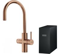 Franke Mythos, modèle Standard, finition cuivre, laiton, mitigeur, installation facile, 4 cm